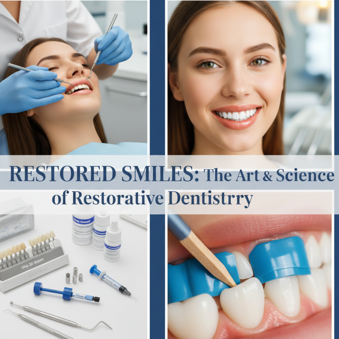 Restoratif Diş Tedavisi: Gülüşünüzü Estetik Bir Şekilde Onarma Sanatı