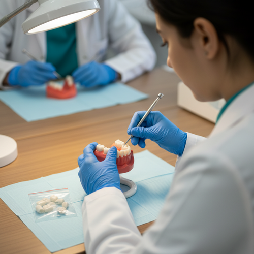 Fantom Çene Plastik Diş Seti