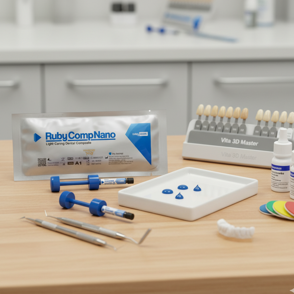 Ruby Nano Kompozit Tüp (4gram)